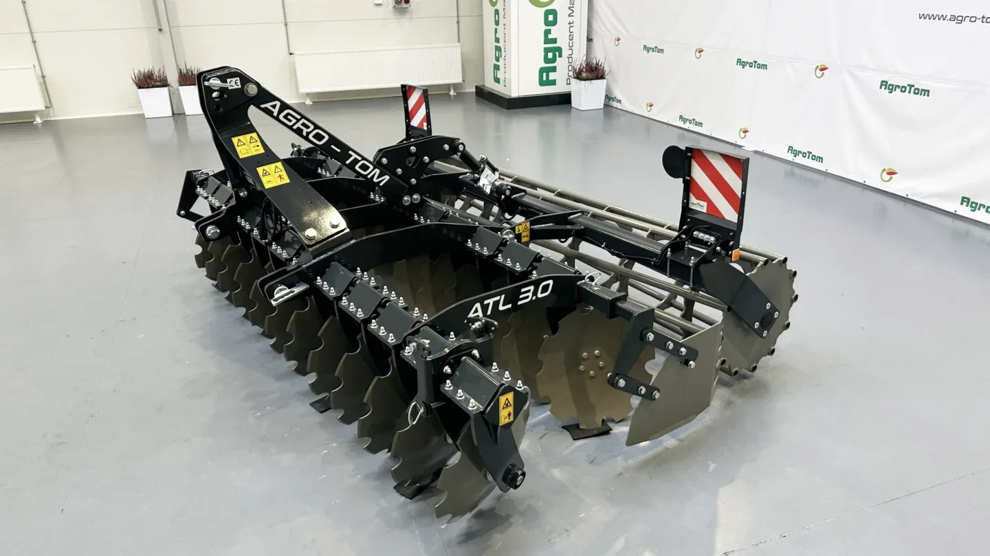 Brona talerzowa 3m Agro-Tom
