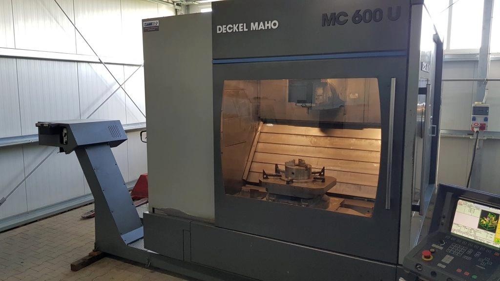 Frezarka CNC Centrum Obróbcze MAHO MC 600 U. 4osie