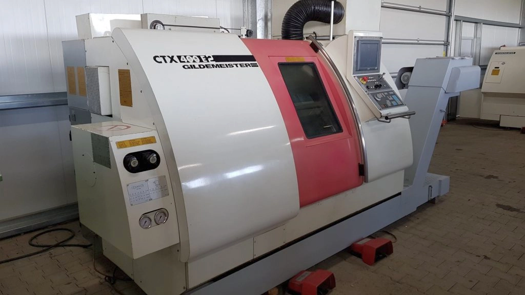 Tokarka CNC Gildemeister CTX 400 DMG Oś C Nap.Narz