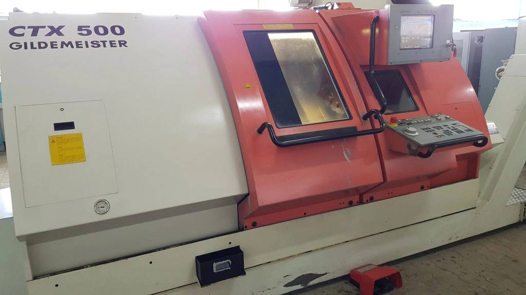 Tokarka CNC Gildemeister CTX 500 DMG Turn Plus