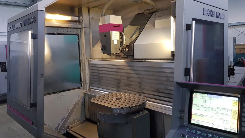 Frezarka CNC Centrum Obróbcze MAHO MH 600 C. 4osie