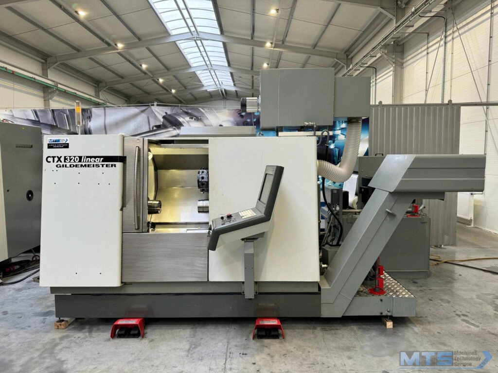 Tokarka DMG CNC Gildemeister CTX 320 linear z osią C i napędzanymi narzędziami