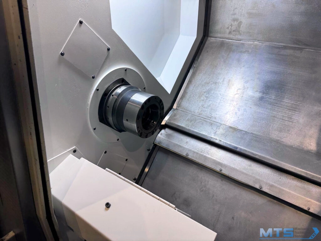 Tokarka CNC DMG GILDEMEISTER CTX 420 linear z przeciwrzecionem, osią C, napędzanymi narzędziami oraz podajnikiem