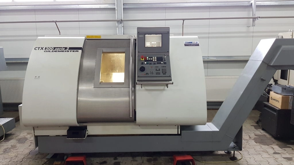 Tokarka CNC Gildemeister CTX 200 DMG Oś C Nap.Narz