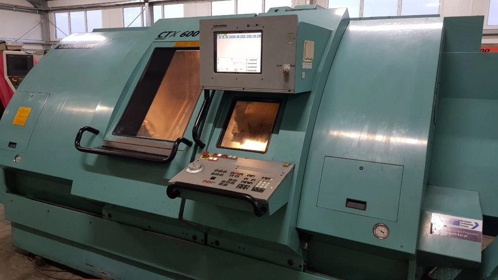 Tokarka CNC Gildemeister CTX 600