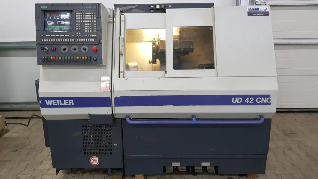 Tokarka CNC WEILER UD 42 CNC, SiEMENS