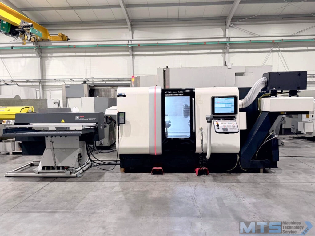 TOKARKA CNC DMG MORI CTX BETA 500 V6 z OSIĄ C,Y I NAPĘDZANYMI NARZĘDZIAMI