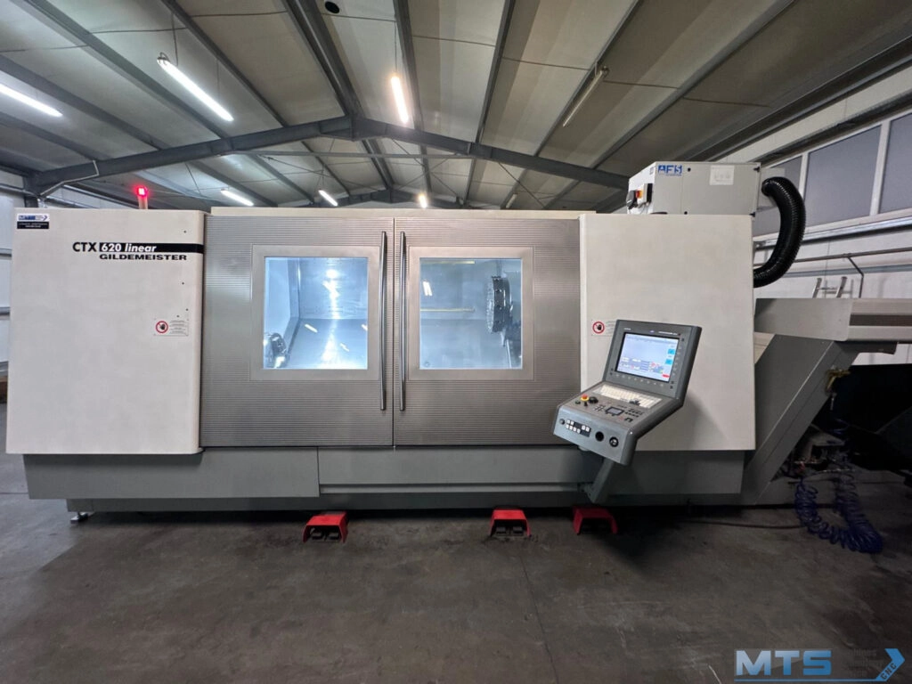 TOKARKA CNC GILDEMEISTER CTX 620 linear z osią C i napędzanymi narzędziami
