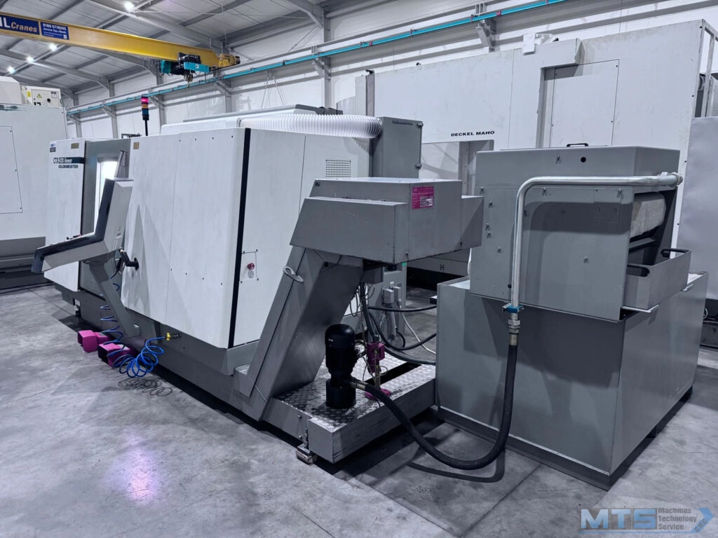 Tokarka CNC DMG Gildemeister CTX 420 linear z przeciwwrzecionem, osią C oraz napędzanymi narzędziami