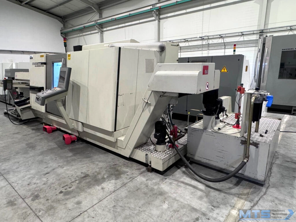 Tokarka CNC DMG GILDEMEISTER CTX 420 linear z przeciwrzecionem, osią C, napędzanymi narzędziami oraz podajnikiem