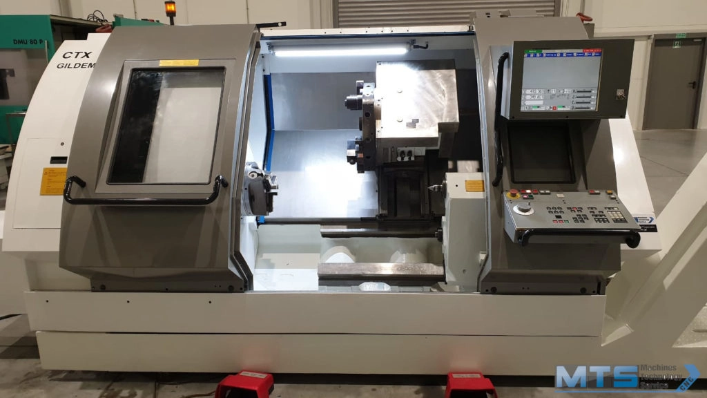 Tokarka CNC Gildemeister CTX 600 z osią C oraz napędzanymi narzędziami