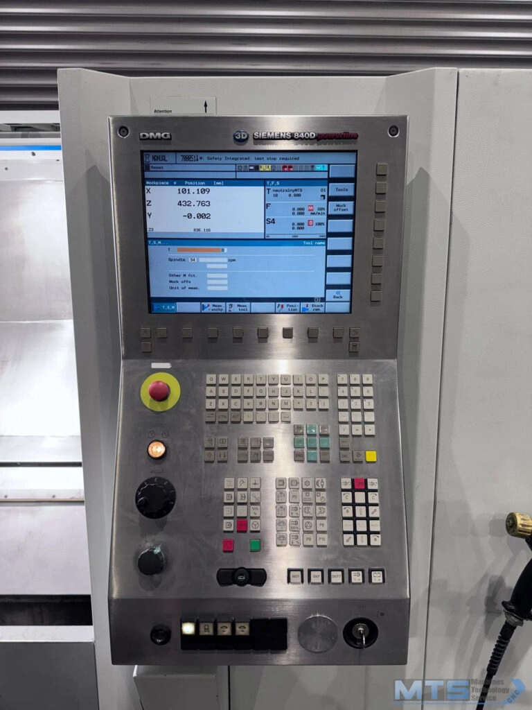 Tokarka CNC Gildemeister CTX 410 z przeciwwrzecionem i napędzanymi narzędziami