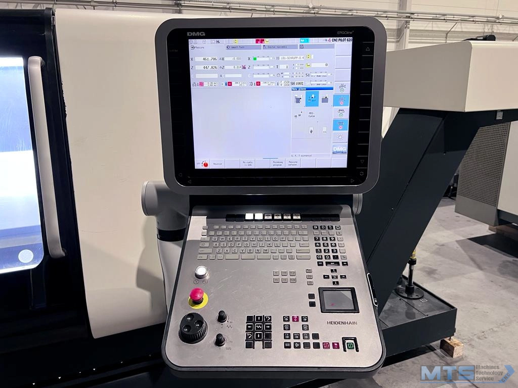 Tokarka CNC DMG Gildemeister NEF 400 z osią C i napędzanymi narzędziami