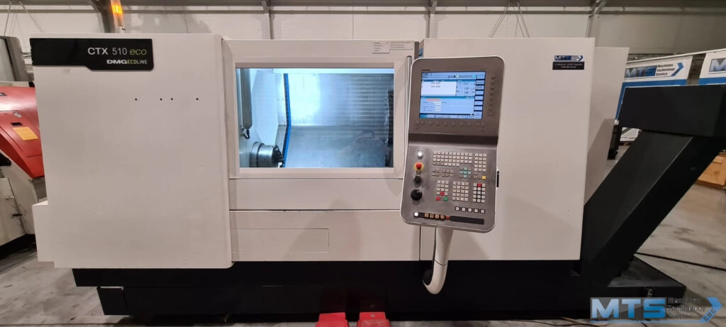 Tokarka CNC Gildemeister CTX 510Eco z osią C i napędzanymi narzędziami