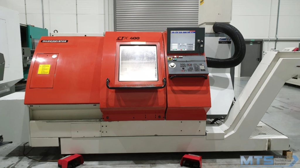 Tokarka CNC Gildemeister CTX 400 z osią C oraz napędzanymi narzędziami