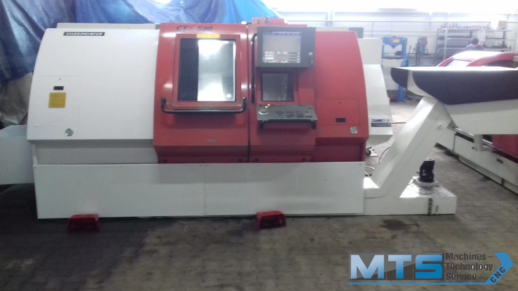 Tokarka CNC Gildemeister CTX 500 z osią C oraz napędzanymi narzędziami
