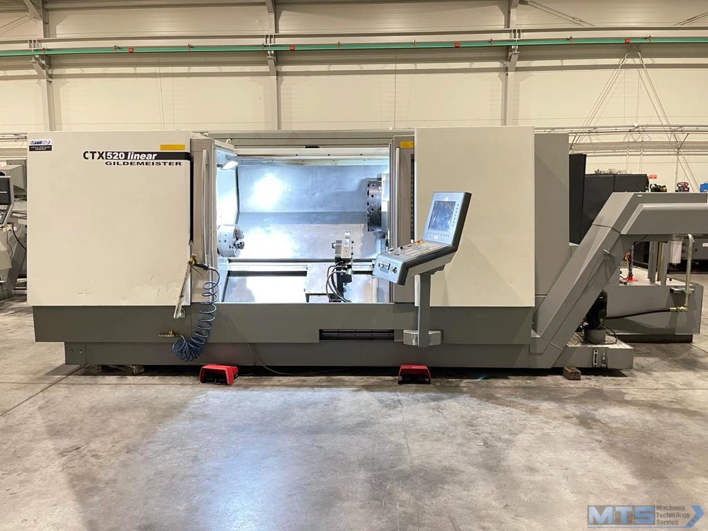 Tokarka DMG CNC Gildemeister CTX520 linear z osią C oraz napędzanymi narzędziami