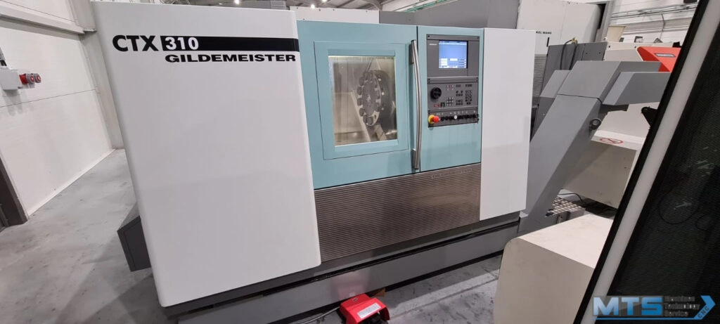 Tokarka CNC Gildemeister CTX 310 z osią C i napędzanymi narzędziami
