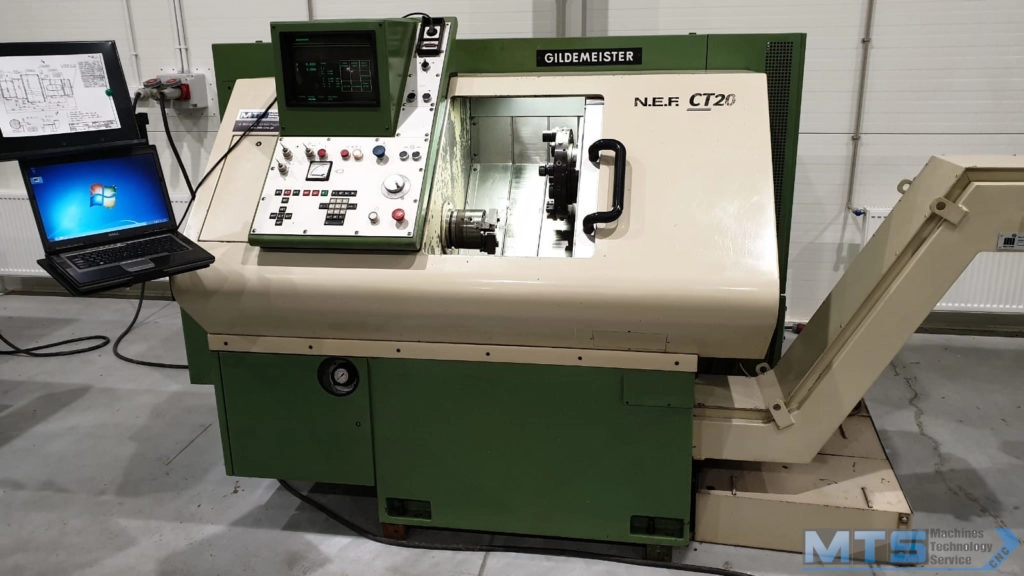 TOKARKA CNC GILDEMEISTER NEF CT 20