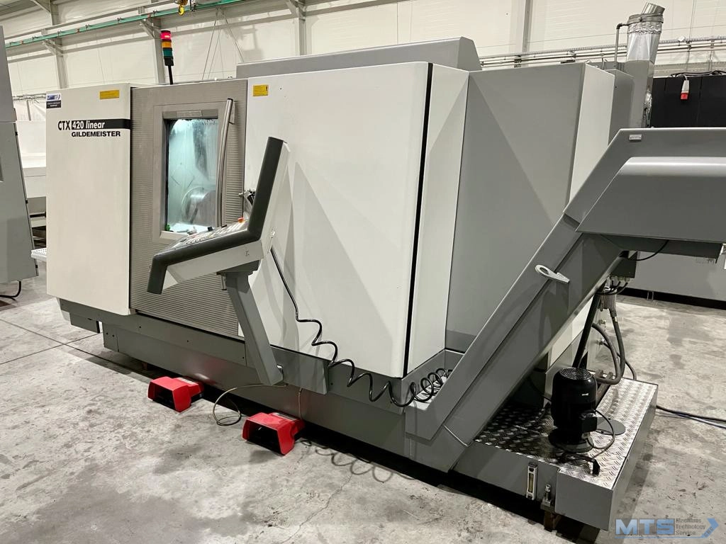 TOKARKA CNC GILDEMEISTER CTX 420 linear z napędzanymi narzędziami i osią C