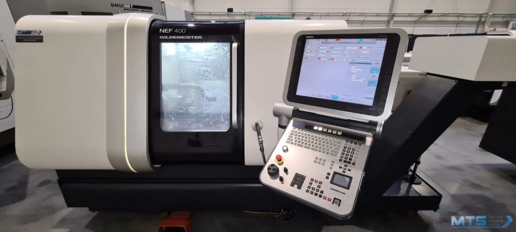 Tokarka CNC Gildemeister CTX alpha500 z osią C oraz napędzanymi narzędziami