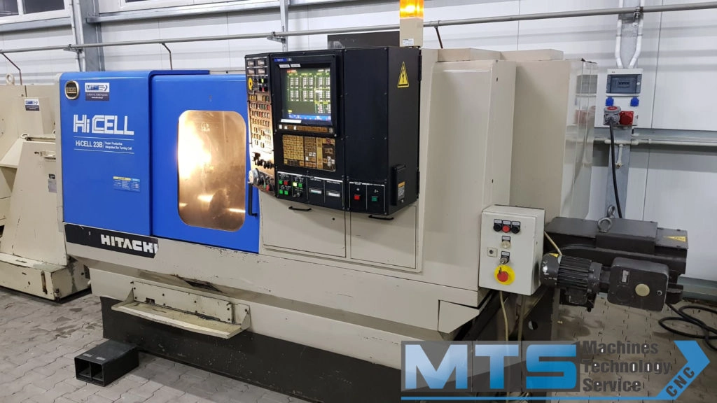 Tokarka CNC HITACHI HiCELL 23B, 5-cio osiowa z napędzanymi narzędziami