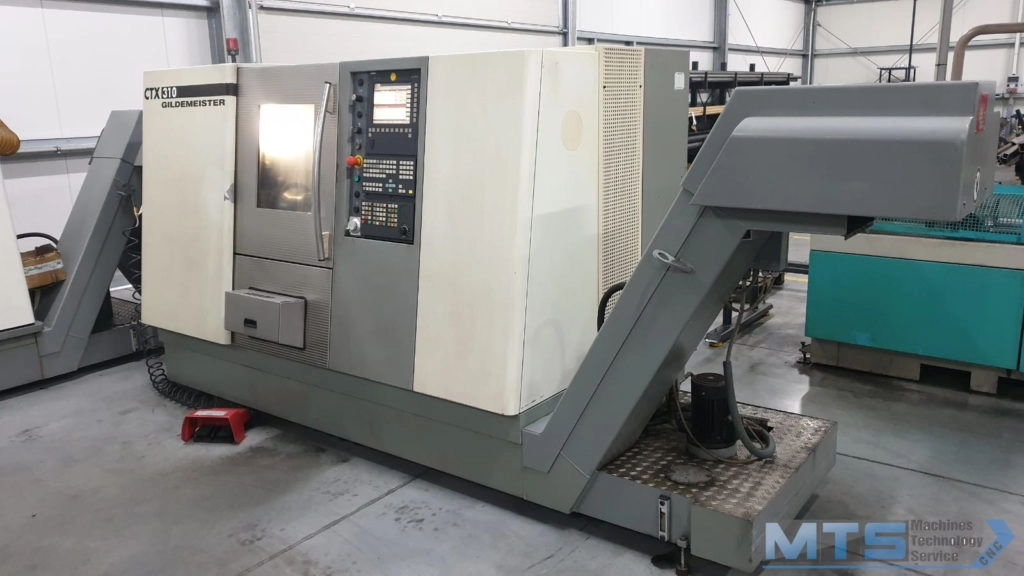 Tokarka CNC GILDEMEISTER CTX 310 z osią C oraz napędzanymi narzędziami
