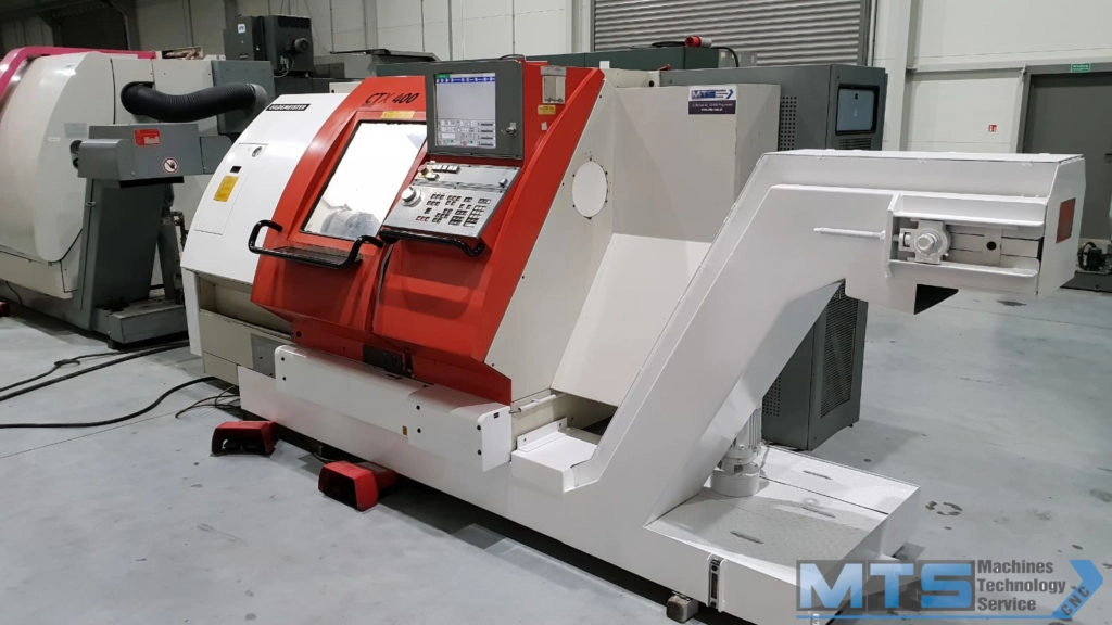 Tokarka CNC Gildemeister CTX 400 z osią C i napędzanymi narzędziami