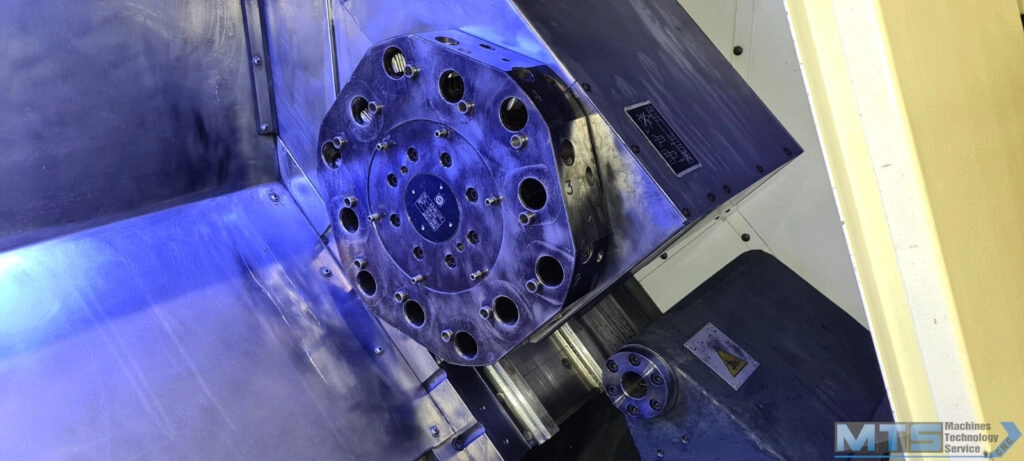 Tokarka CNC Gildemeister NEF 400 z osią C i napędzanymi narzędziami