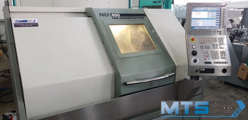 TOKARKA CNC GILDEMEISTER N.E.F.400