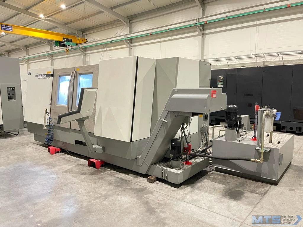 Tokarka DMG CNC Gildemeister CTX520 linear z osią C oraz napędzanymi narzędziami