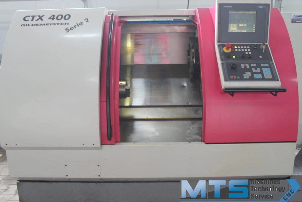 Tokarka CNC Gildemeister CTX 400S2 z osią C oraz napędzanymi narzędziami