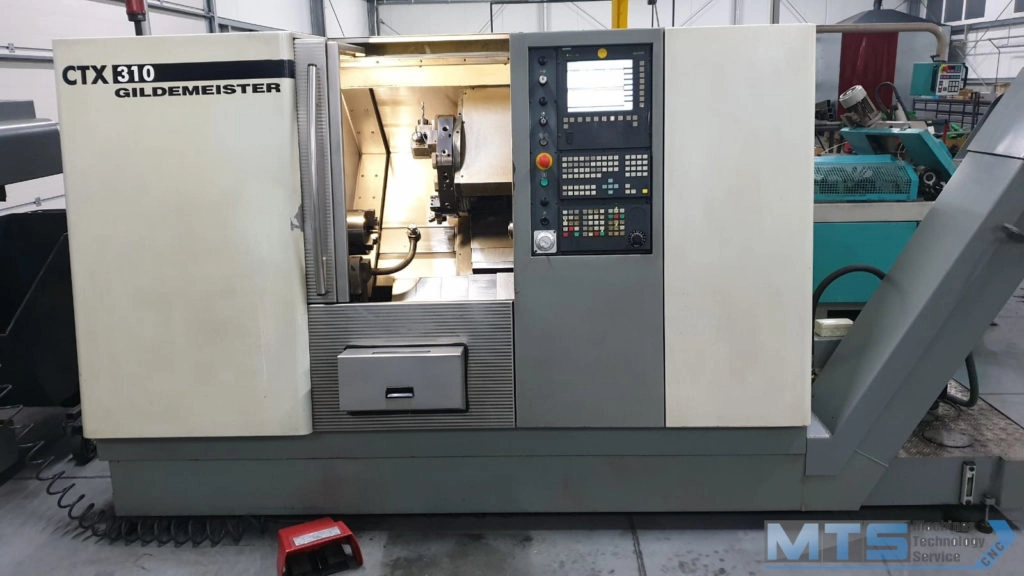 Tokarka CNC GILDEMEISTER CTX 310 z osią C oraz napędzanymi narzędziami