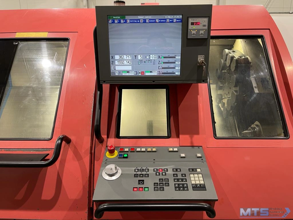 Tokarka CNC Gildemeister CTX 600 z osią C oraz napędzanymi narzędziami