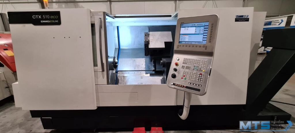 Tokarka CNC Gildemeister CTX 510Eco z osią C i napędzanymi narzędziami