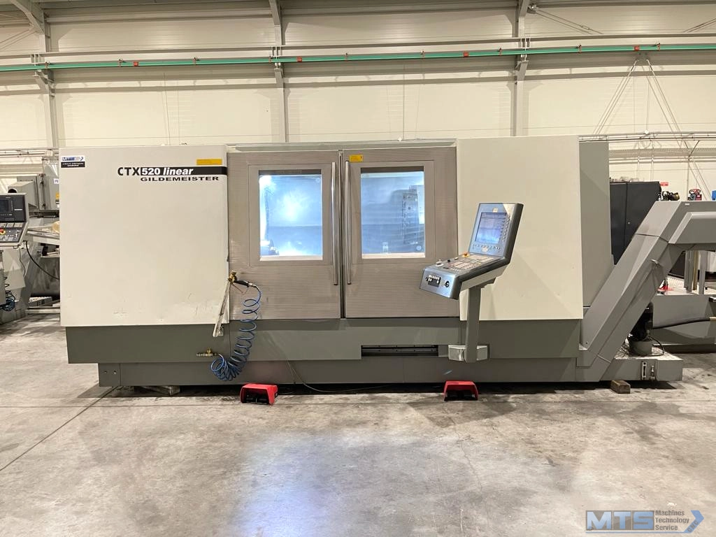 Tokarka DMG CNC Gildemeister CTX520 linear z osią C oraz napędzanymi narzędziami