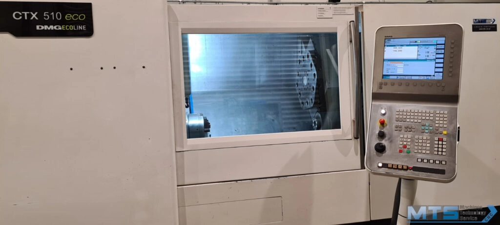 Tokarka CNC Gildemeister CTX 510Eco z osią C i napędzanymi narzędziami