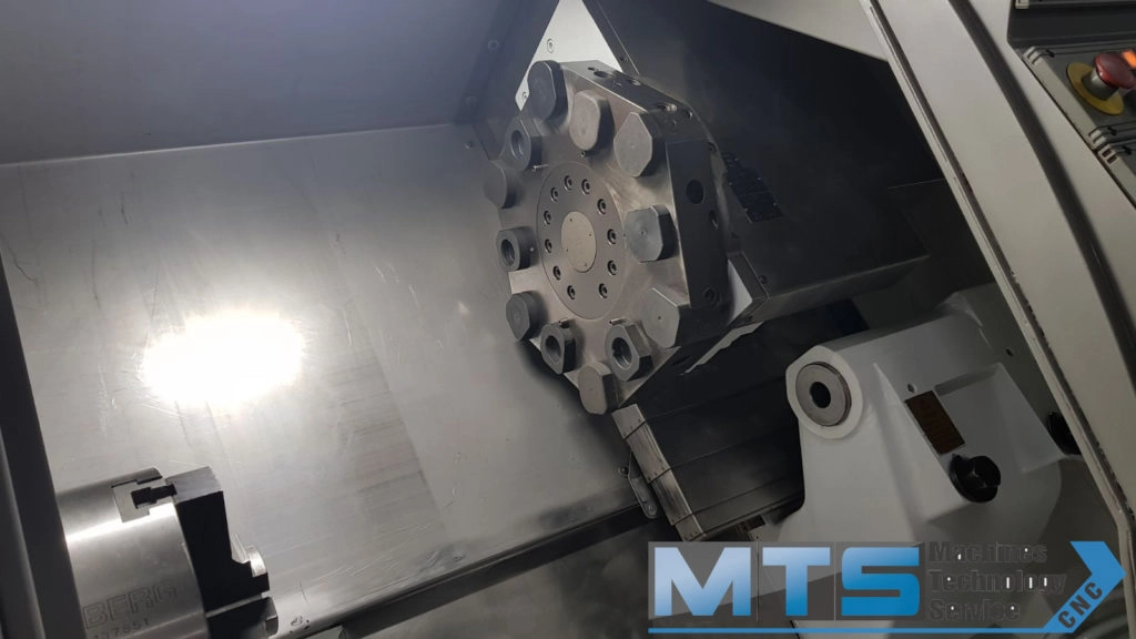 Tokarka CNC Gildemeister CTX 400 z osią C oraz napędzanymi narzędziami