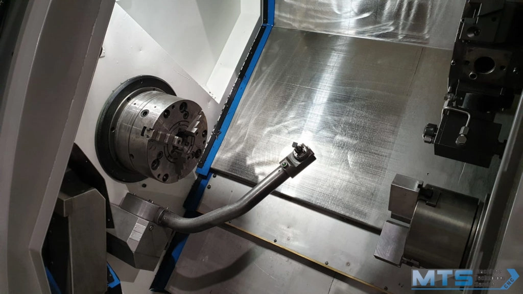 Tokarka CNC Gildemeister CTX 400E z osią C, przeciw wrzecionem i napędzanymi narzędziami