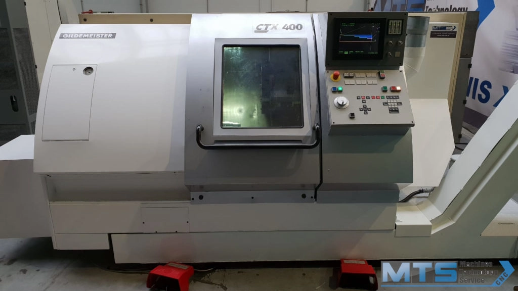 TOKARKA CNC GILDEMEISTER CTX 400 z napędzanymi narzędziami
