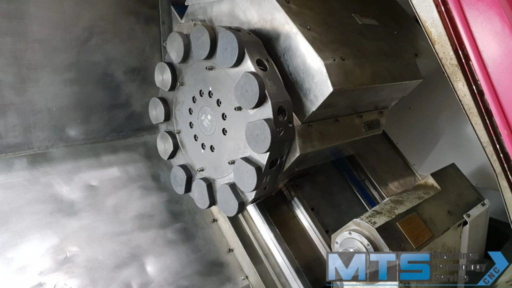 TOKARKA CNC GILDEMEISTER CTX 600 E z OSIĄ C OSIĄ Y i NAPĘDZANYMI NARZĘDZIAMI