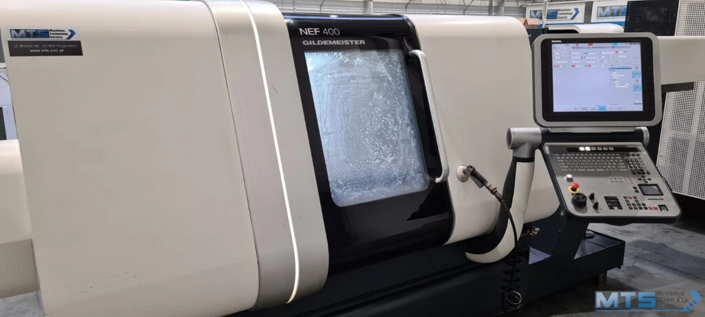 Tokarka CNC Gildemeister CTX alpha500 z osią C oraz napędzanymi narzędziami